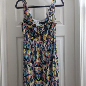 Fun boho Aztec pattern dress